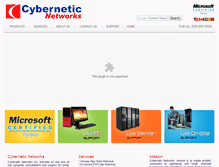 Tablet Screenshot of cyberneticnetworks.com